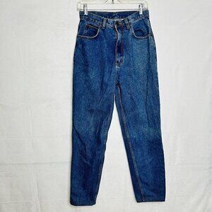 Open Trails Mom Denim Jeans Size 8 Long (27x28) High Waist/Rise 100% Cotton